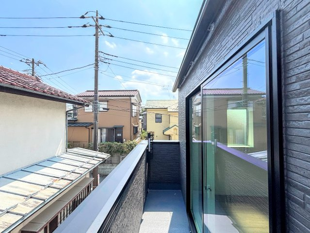 港南区下永谷５丁目　新築戸建てのバルコニー|◆日当たり良好なバルコニー！毎日のお洗濯にも嬉しいですね！
