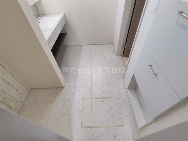 【脱衣所】 | 狭山市富士見2丁目　全2棟　1号棟 | 洗面室