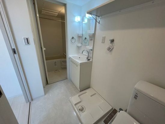 フィエルテ東向島の洗面所