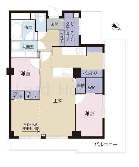 【間取り】 | セントラル経堂