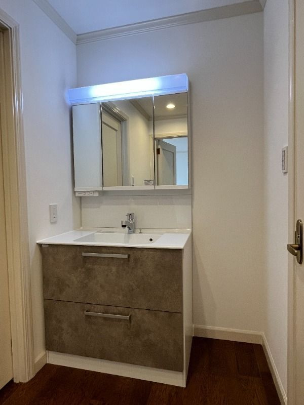 アメニティ江戸堀アネックスの洗面所