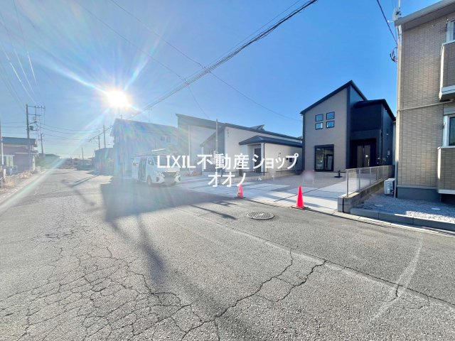 【前面道路含む現地写真】 | 羽生市大字中岩瀬　新築戸建　全3棟　3号棟