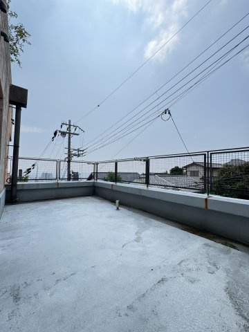 ヴィラ神仙寺のバルコニー