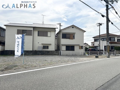 【外観】 | 加古郡播磨町北野添三丁目　建築条件無し土地 | ☆建築条件なし☆
北東側道路幅員7ｍ以上あります♪