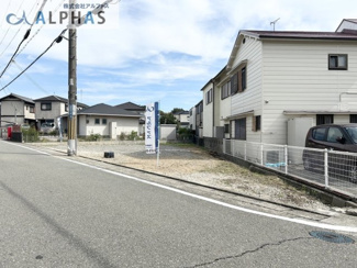 【外観】 | 加古郡播磨町北野添三丁目　建築条件無し土地 | ☆建築条件なし☆
お好きなハウスメーカーで建築できます！！北東側道路幅員7ｍ以上あります♪