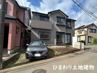 【外観】 | 厚木市下荻野 中古戸建て | 外壁・屋根塗装完了　角地　駐車並列2台（車種によります）