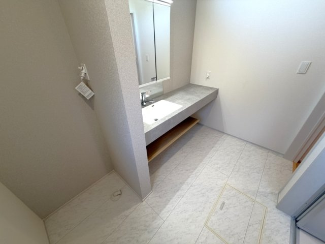 所沢市下安松 全11棟 新築分譲住宅の洗面所