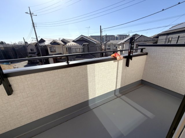 所沢市下安松 全11棟 新築分譲住宅のバルコニー