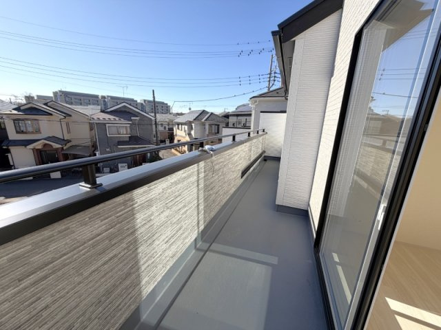 所沢市下安松 全11棟 新築分譲住宅のバルコニー