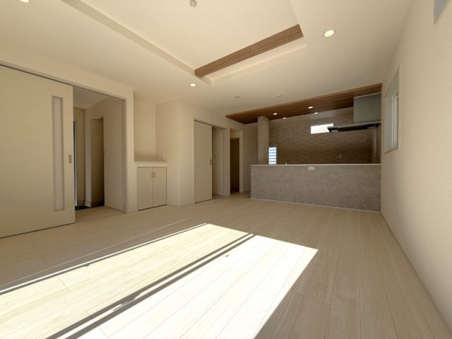所沢市下安松 全11棟 新築分譲住宅の居間・リビング