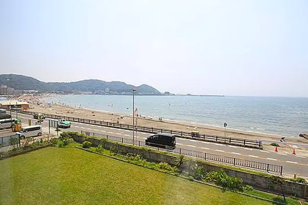 海一望！逗子シーサイドハイツ　3階　オーナーチェンジ物件の展望|海を臨む