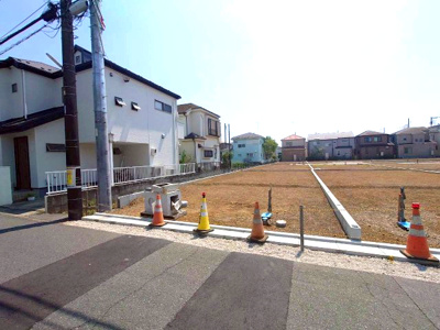 【外観】 | 駅徒歩６分！！売主直売♪建築条件なし、OHANA TOWN No.6 座間 | (6)OHANATOWN座間　厚木地所046-232-4141