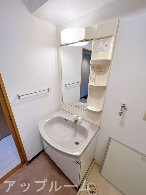 ウィルあじまの洗面所