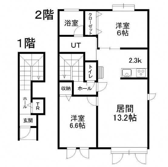 ニューエスパニアIBの間取り