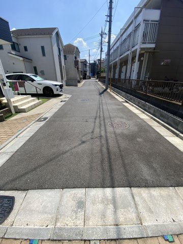 清瀬市中里5丁目2020年築戸建の前面道路含む現地写真