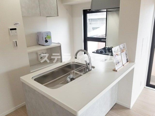 ベル・アーバニティ東淀川のキッチン|お料理しやすいキッチンです