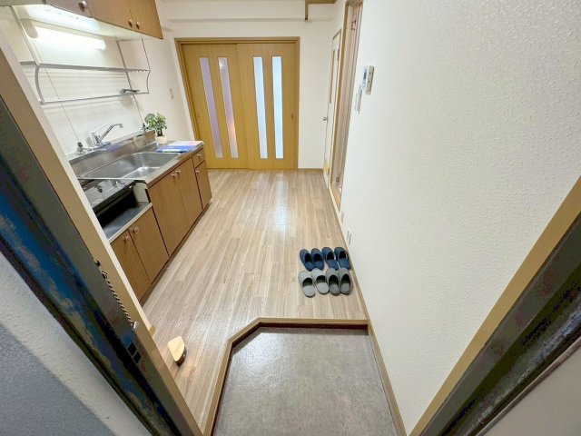 マンションFujiの玄関