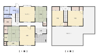 【間取り】 | 田布施町波野中古戸建
