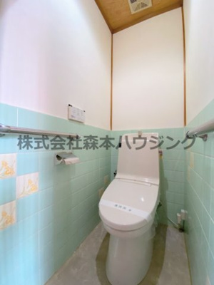 【トイレ】 | 　門真市柳田町13戸建貸家 | トイレもきれいです