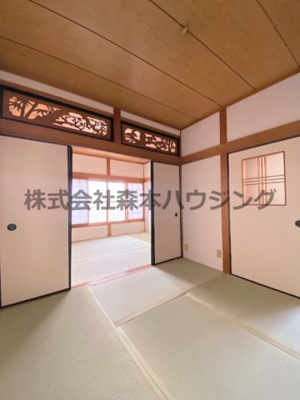 【和室】 | 　門真市柳田町13戸建貸家 | い草の香りが落ち着く素敵な和室です
3階
