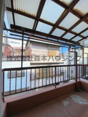 【展望】 | 　門真市柳田町13戸建貸家 | 室内からの眺望です