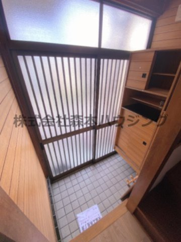 【玄関】 | 　門真市柳田町13戸建貸家 | 落ち着いた玄関です