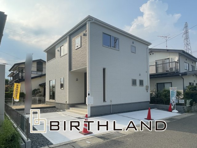 新築戸建・建売　福島市大森字久保内　Livele Garden　全1棟の外観|全室南向きの陽当たり良好な間取り♪収納豊富で機能性の高い！