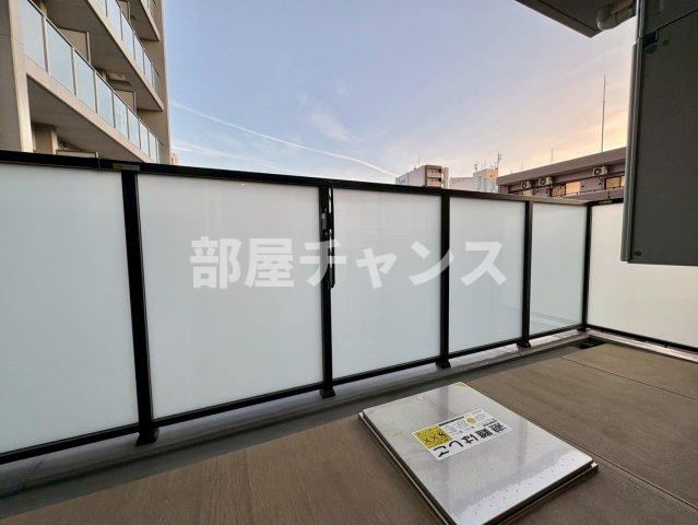 プレサンスレイズ金山アクスのバルコニー
