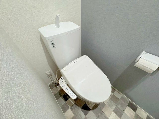 震雲マンションのトイレ