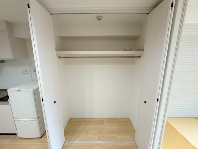 震雲マンションの収納