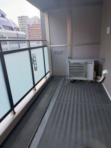 パークタワー北浜のバルコニー