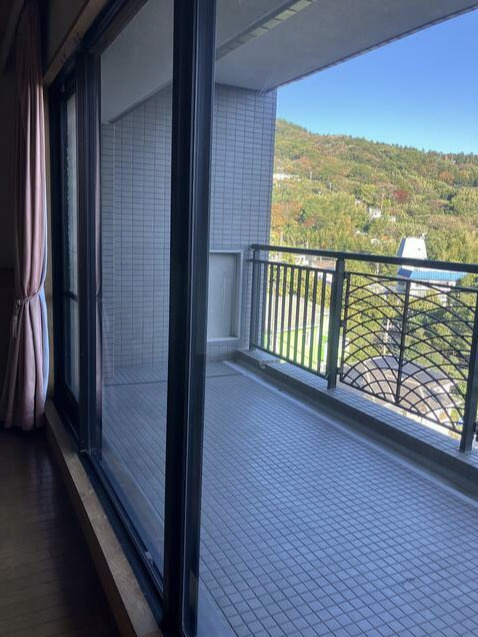 熱海竹の沢ビバリーハイツのバルコニー