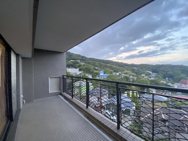 熱海竹の沢ビバリーハイツのバルコニー
