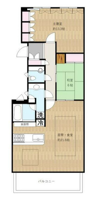 熱海竹の沢ビバリーハイツの間取り