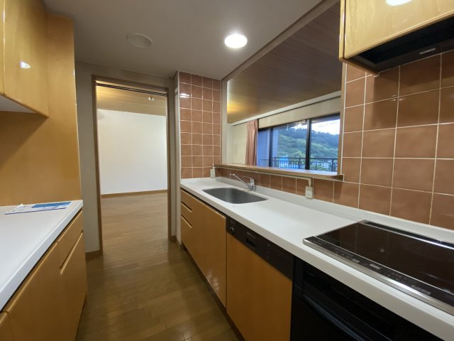 熱海竹の沢ビバリーハイツのキッチン
