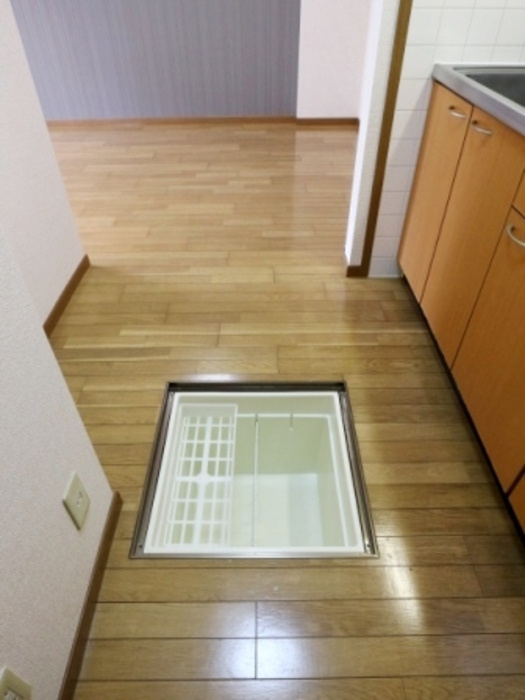 ル・モンテストSのキッチン|床下収納