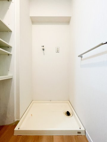 逆瀬川パークマンションのランドリースペース