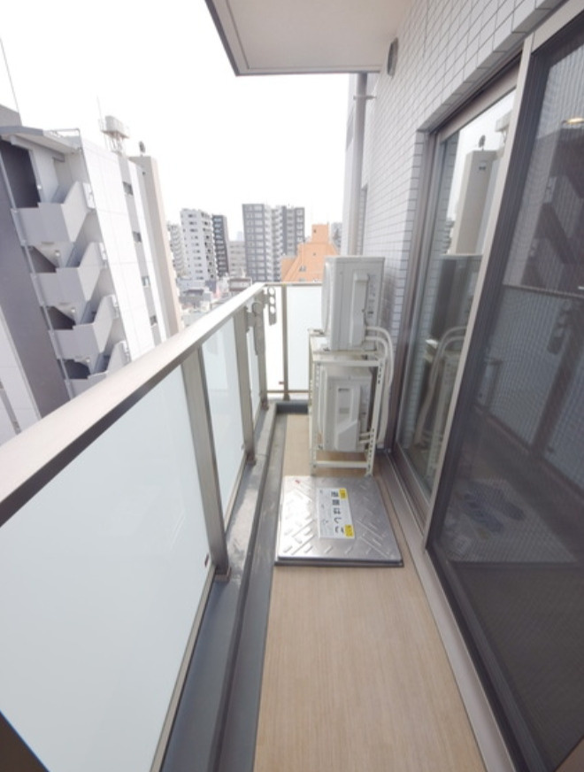 シェフルール新御徒町Ⅱのバルコニー