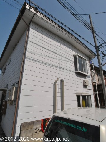 コーポ佐藤の外観|落ち着いた雰囲気の外観です