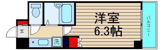VERGER　ZENSHINの間取り