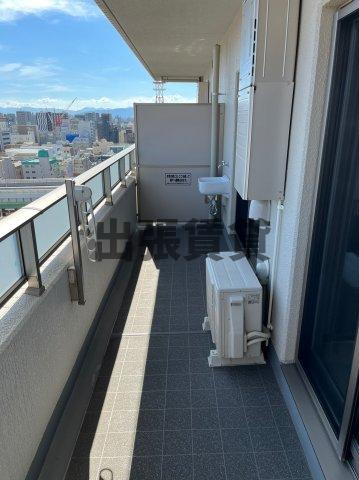 リンパクマンションのバルコニー