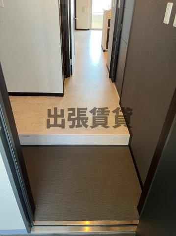 リンパクマンションの玄関