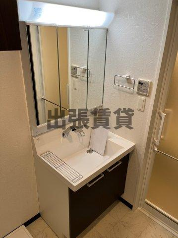 リンパクマンションの洗面所