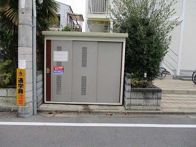 レオパレスアミティエのその他|入居者様専用ゴミ庫です。