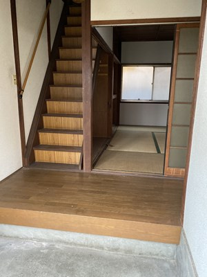 英賀二戸一の玄関