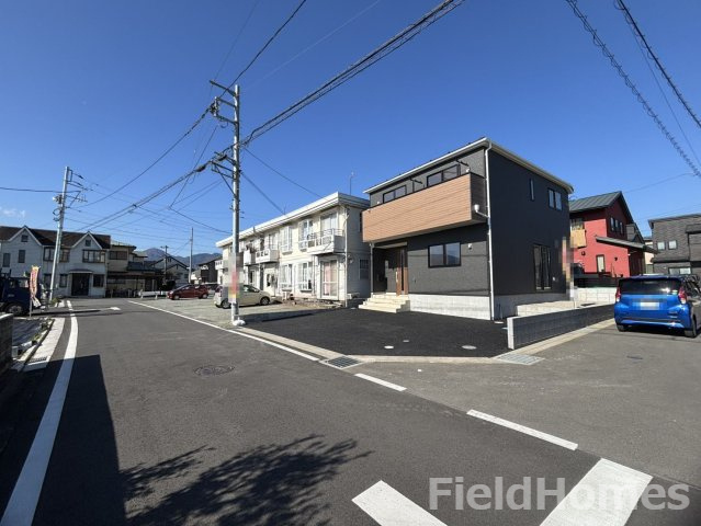開成町中之名新築戸建て　第15-1号棟の前面道路含む現地写真|前面道路含む現地写真です。