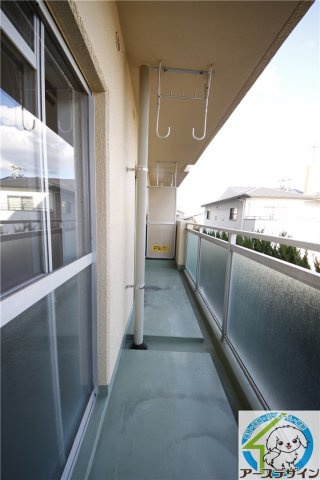 グリーンハイム山口のバルコニー|※類似部屋