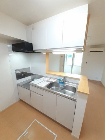 アンソレイエⅡのキッチン