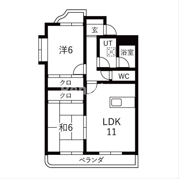パークメゾン森本の間取り