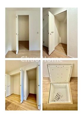 【収納】 | 江戸川区南小岩2丁目新築分譲住宅 | 居室にはクローゼットを完備し、自由度の高い家具の配置が叶うシンプルな空間です。お子様の成長と必要になる子供部屋を与えるにはぴったりの間取りですね。